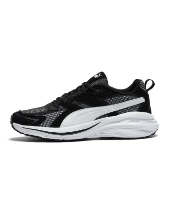 Pantofi sport Hypnotic din material textil, Negru/Alb optic