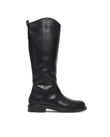 Cizme dama  Freya 6006-001-20, piele naturala, negru