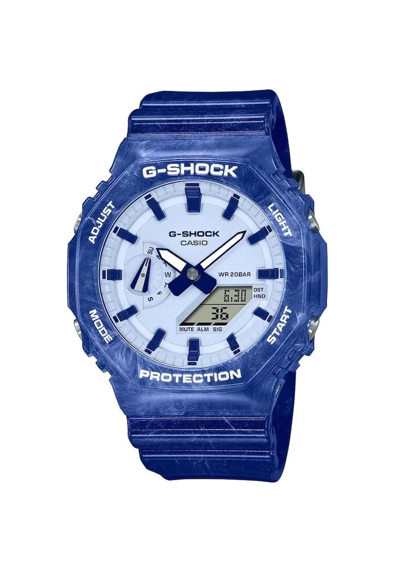 Ceas barbatesc  GA-2100BWP-2AER Quartz Albastru