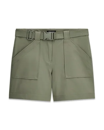 Pantaloni scurti cu talie inalta