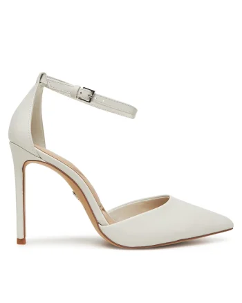 Pantofi stiletto  pentru dama, Alb