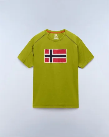 Tricou din bumbac la baza gatului