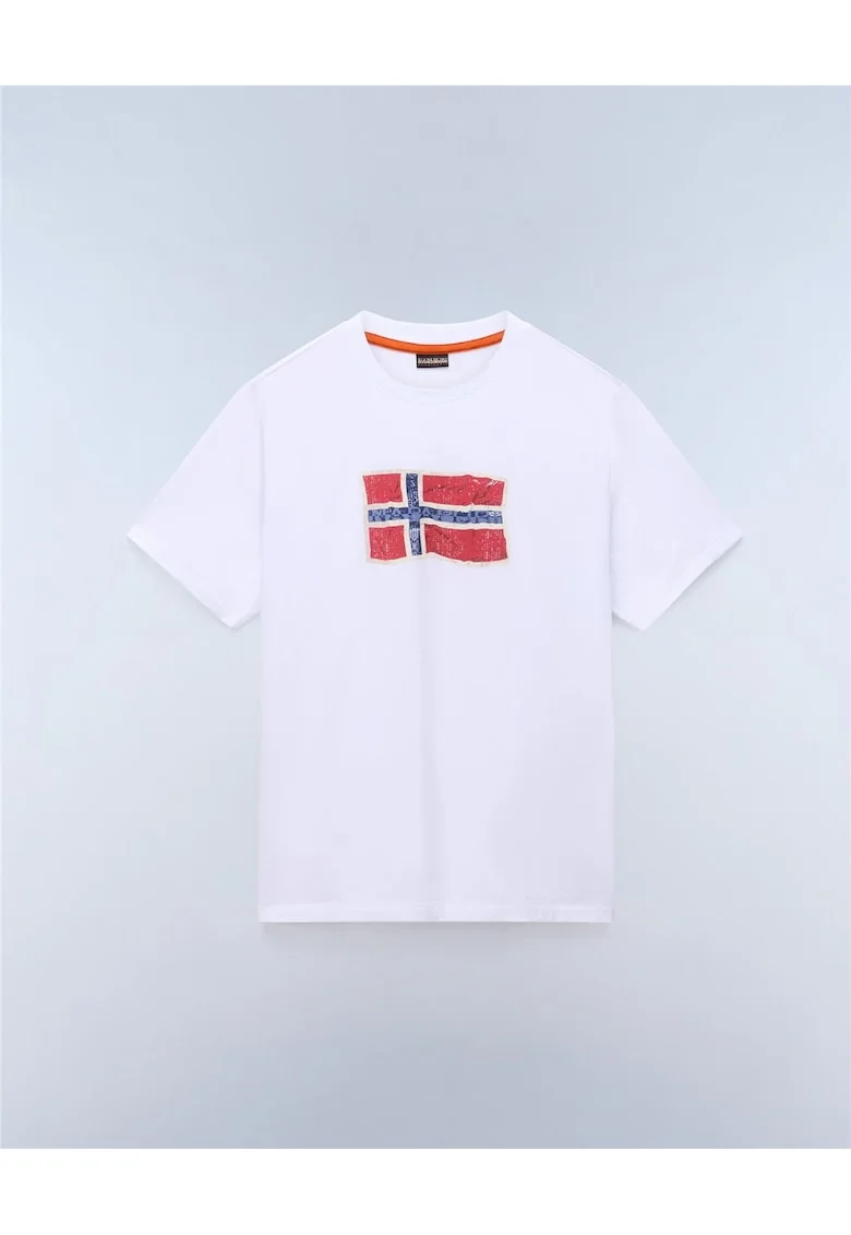 Tricou cu print logo Mahsa