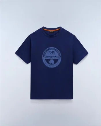 Tricou din bumbac cu imprimeu logo Mahsa
