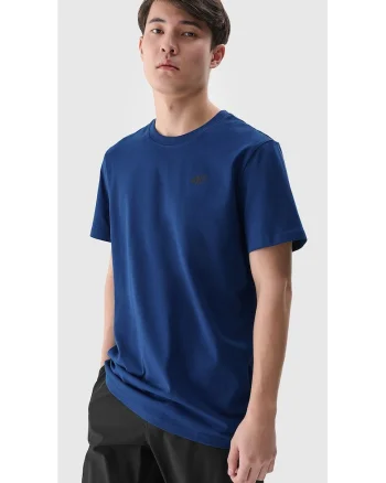 Tricou  Bumbac 100% Barbati, Bleumarin, Croiala Regular, Albastru