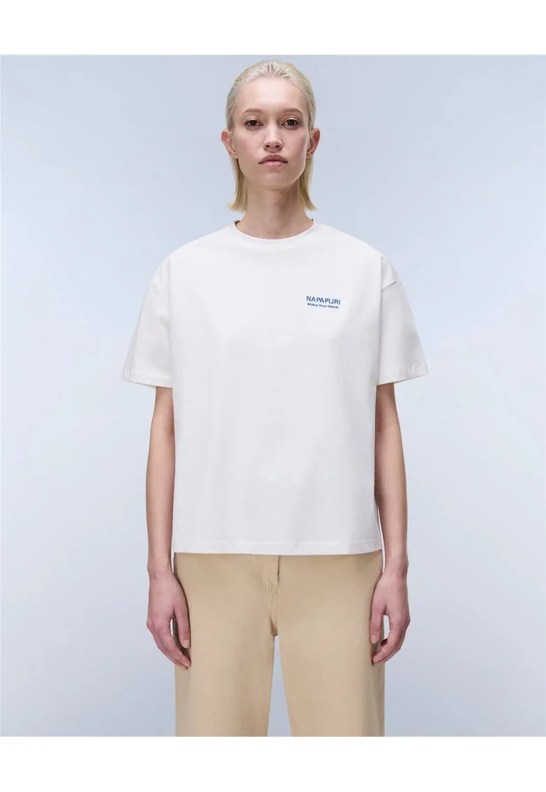 Tricou cu imprimeu logo pe spate Iliana