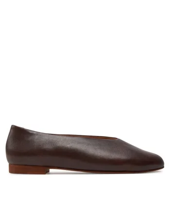 Balerini  304009518, Piele naturala, Maro