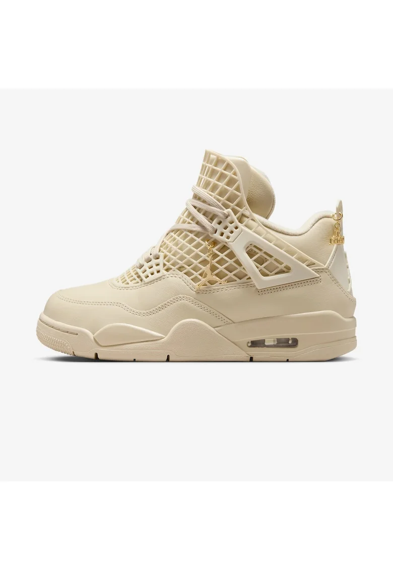 Pantofi sport unisex, Jordan 4 Retro Net Rattan, bej, Bej nisip