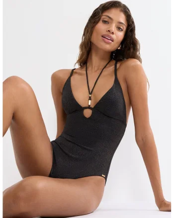 Costum de baie intreg Summer SUnset, Negru