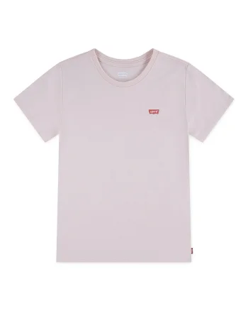 Tricou cu decolteu la baza gatului Batwing Chest Hit, Roz pal