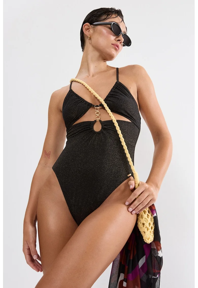 Costum de baie intreg Summer Sunset, Negru