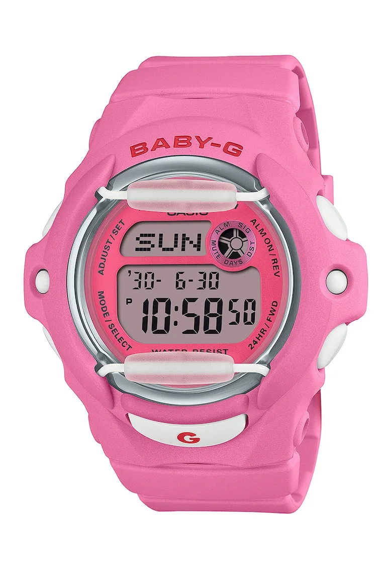 Ceas digital cu model unisex Baby G, Roz