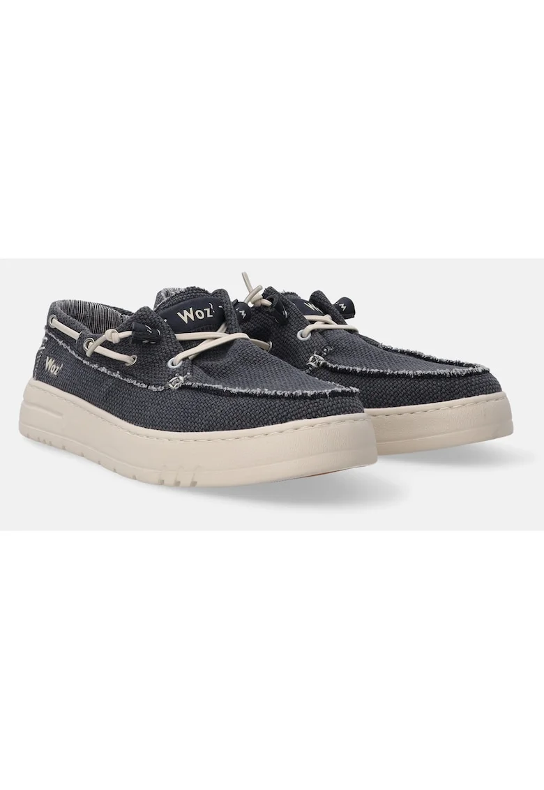 Pantofi din material textil si siret