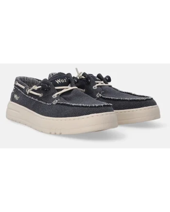 Pantofi din material textil si siret