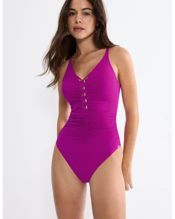 Costum de baie intreg Summer Twist, Violet