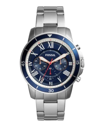 Ceas cronograf Grant Sport, Argintiu