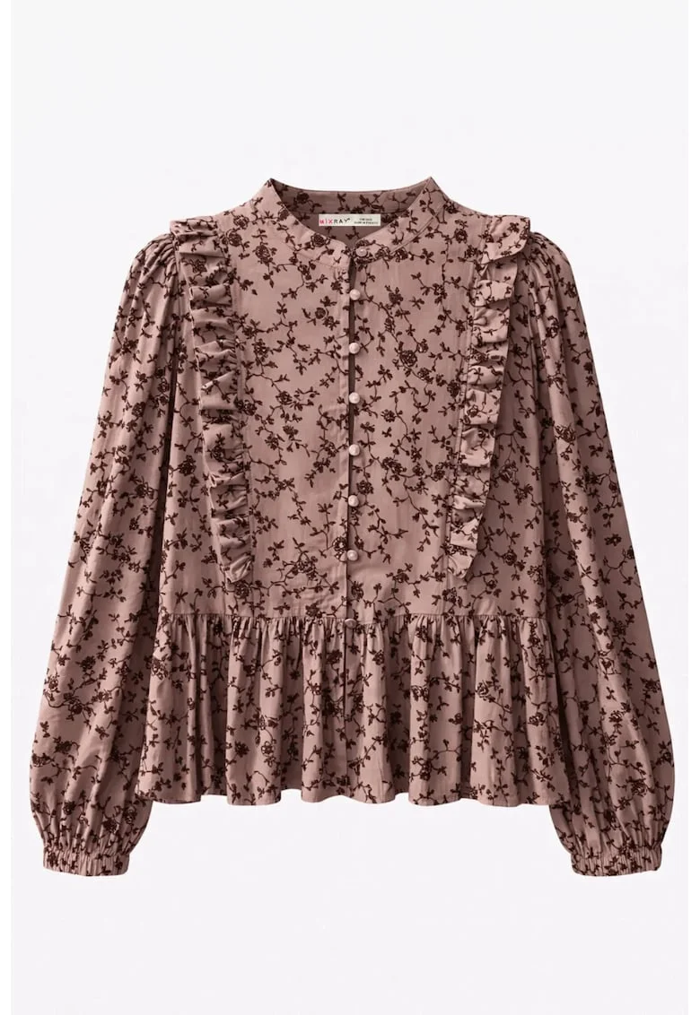 Bluza dama,  cu volane, marodwqf, Maro