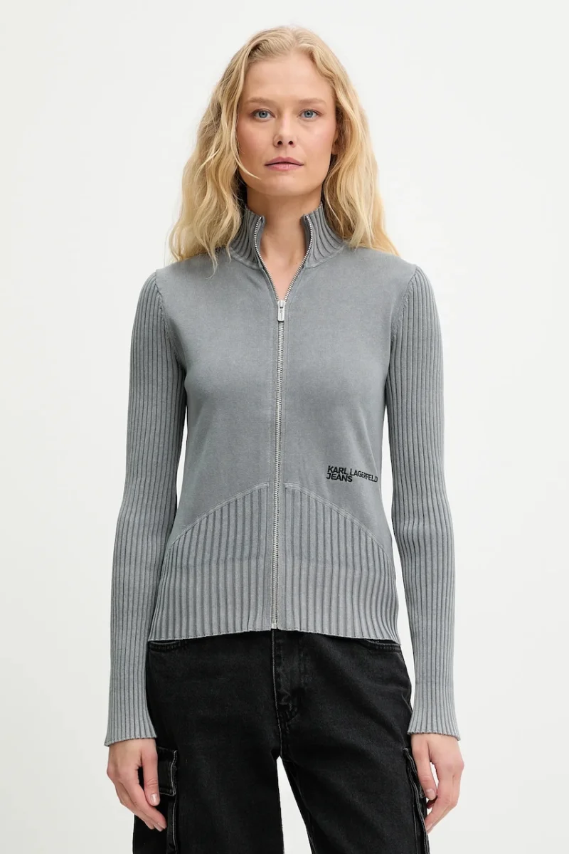 Karl Lagerfeld Jeans cardigan din bumbac