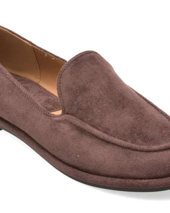 Mocasini FLAVIA PASSINI maro, HZY53, din material textil