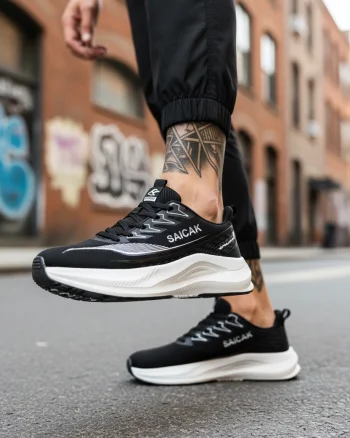 Adidasi barbati sport negri K77