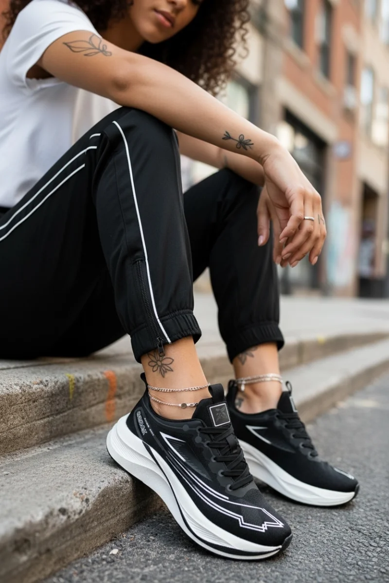 Adidasi dama sport  negri  K74
