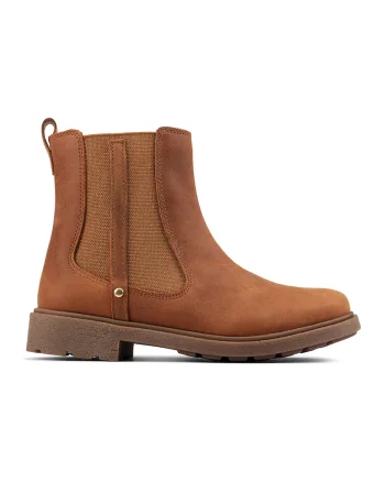 Ghete din piele Astrol Hiker, Maro camel