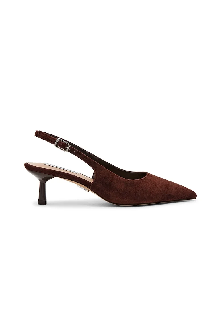 Pantofi slingback de piele intoarsa Korra, Maro