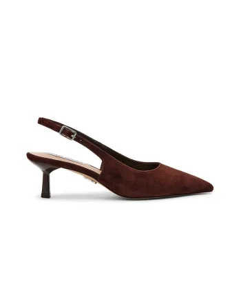 Pantofi slingback de piele intoarsa Korra, Maro