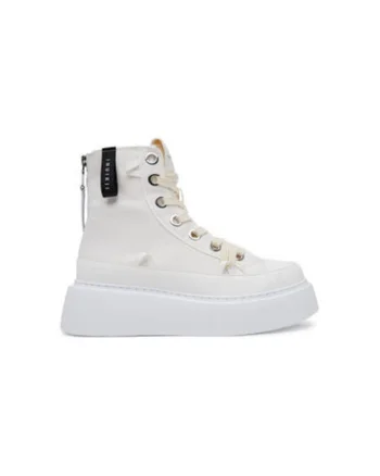 Pantofi sport dama, 30103-025,  Textil, Alb