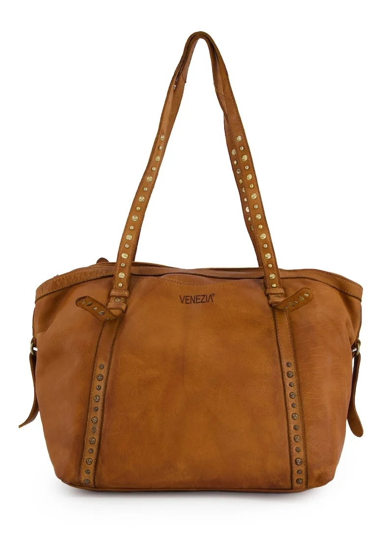 Geanta shopper din piele