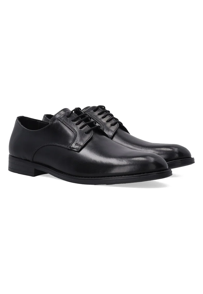 Pantofi derby cu varf rotunjit