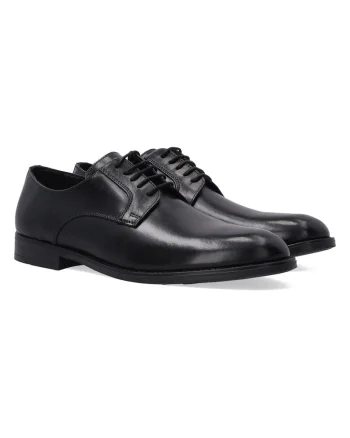Pantofi derby cu varf rotunjit