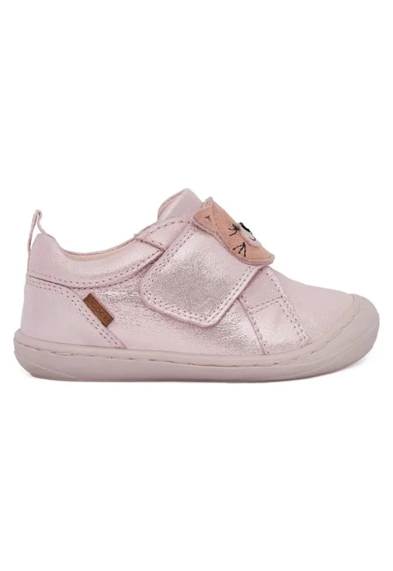 Pantofi fete  5903698193892, Piele intoarsa, Roz, Roz