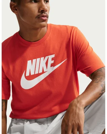 Tricou cu imprimeu logo Icon Futura, Portocaliu mandarina/Alb murdar