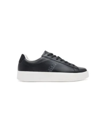 Pantofi sport barbati, NP0A4IQK,  Piele naturala, 46 EU, Negru