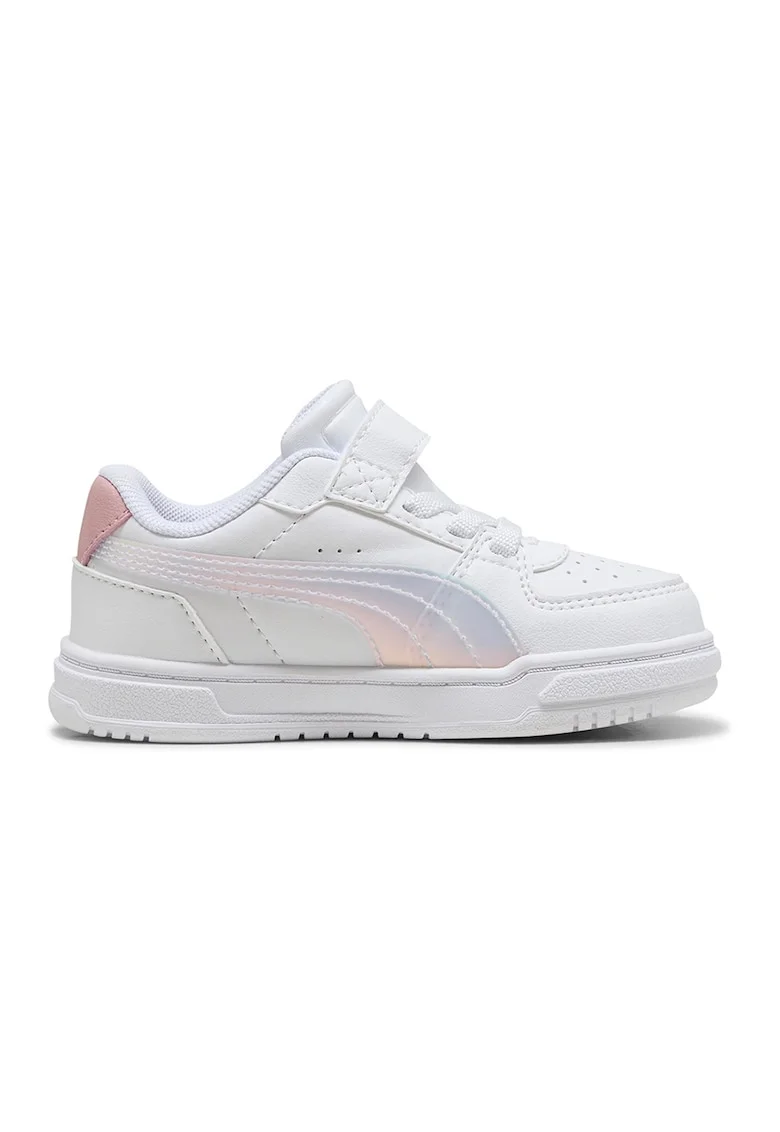 Pantofi sport Caven III Holo 2.0 de piele ecologica, Alb optic