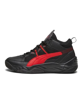 Pantofi sport mid-high Reboud Future NextGen, Rosu/Negru