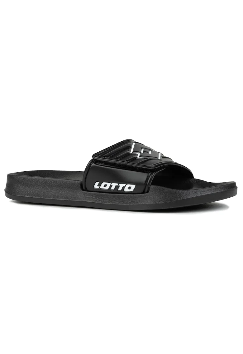 Papuci flip-flop dama,  negru, sintetic