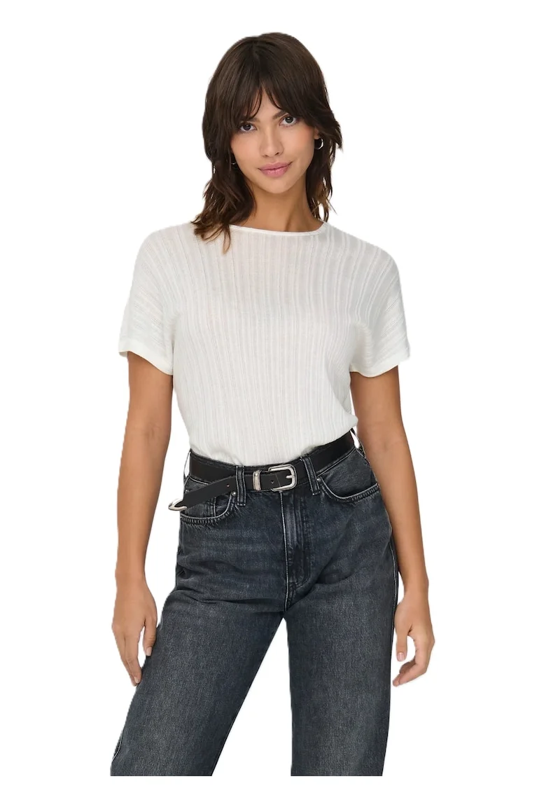 Tricou cu decolteu la baza gatului Lirina