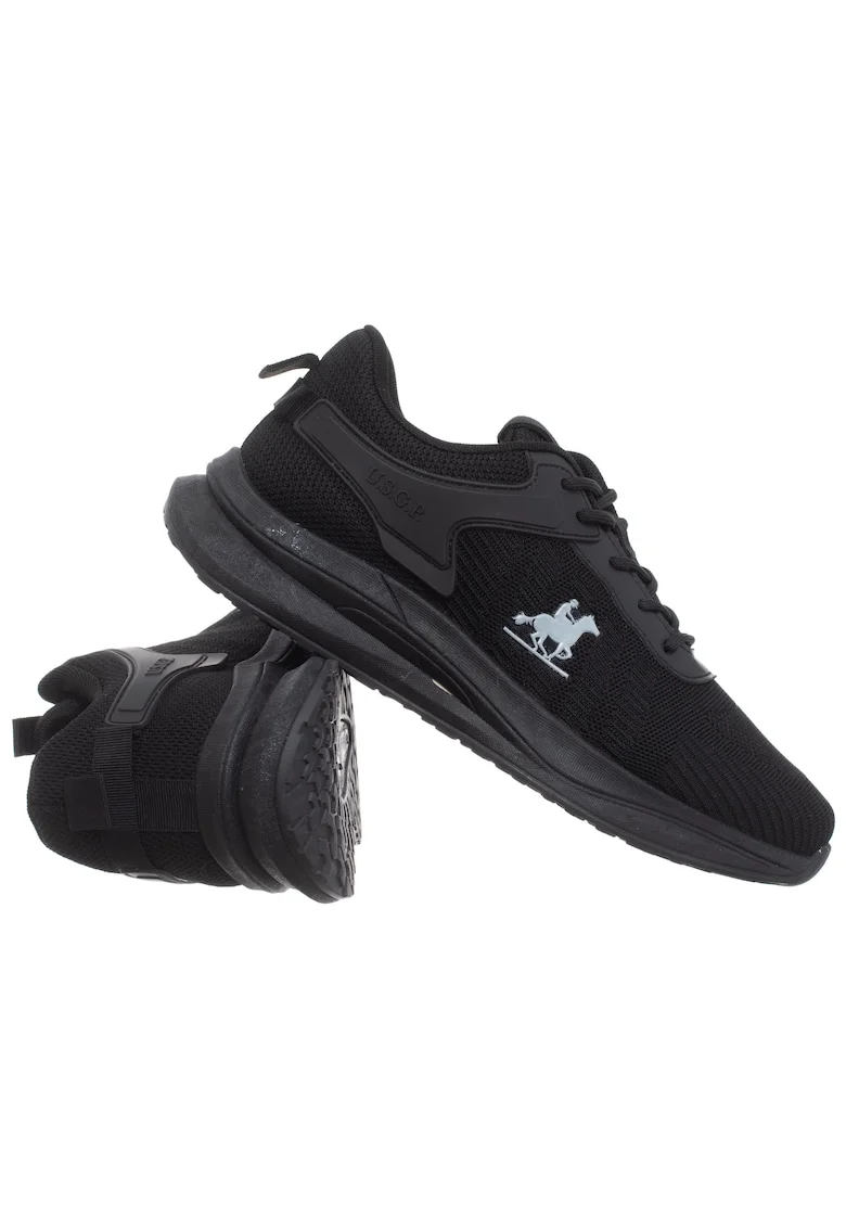 Pantofi sport cu logo contrastant
