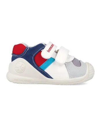 Pantofi sport cu logo, Rosu inchis/Alb murdar/Bleumarin