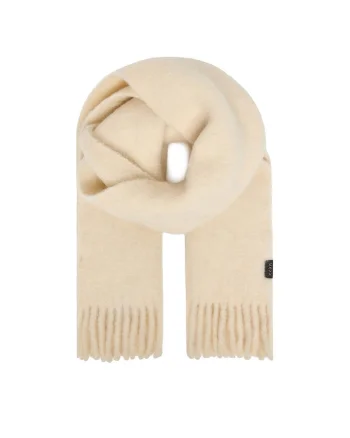 Esarfa dama  bej, material sintetic