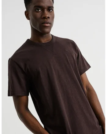 Tricou din bumbac organic Nifous, Maro pamantiu