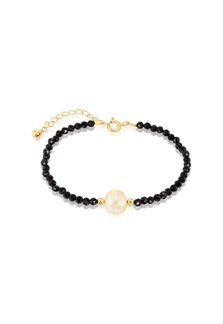 Bratara din argint si pietre naturale Black Pearl, Bratara