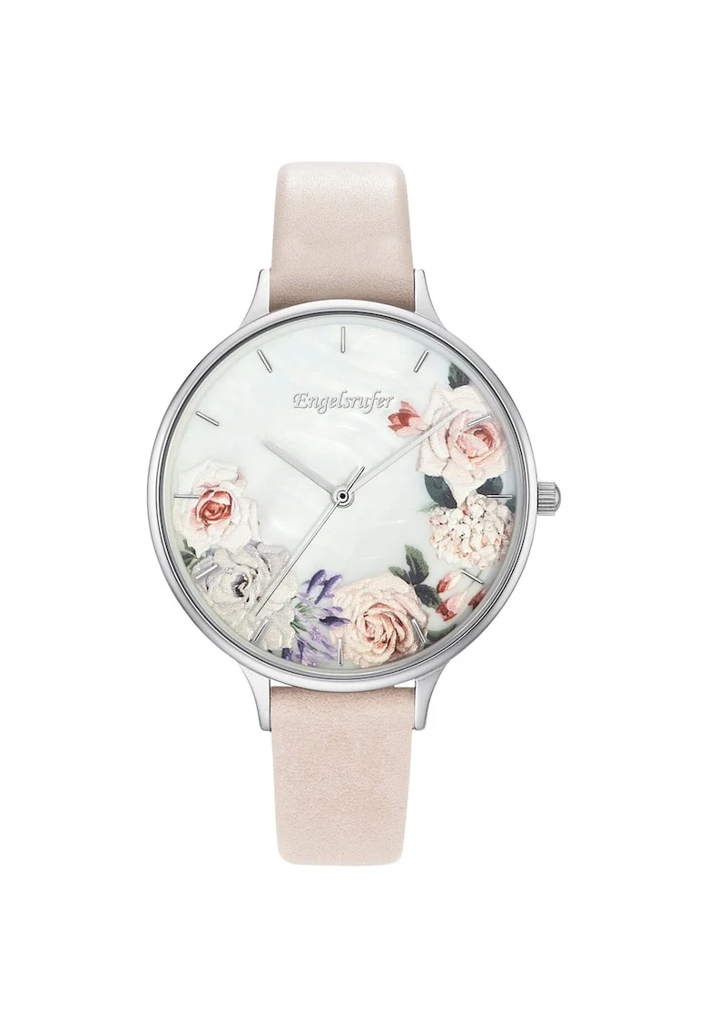 Ceas de dama  ERWA-FLOWER2-LBE1-LS, Quartz, 38mm, 5ATM