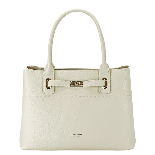 Geanta mare crem David Jones CM8353 17