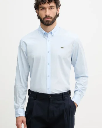 Lacoste cămașă pentru bărbați, din bumbac
