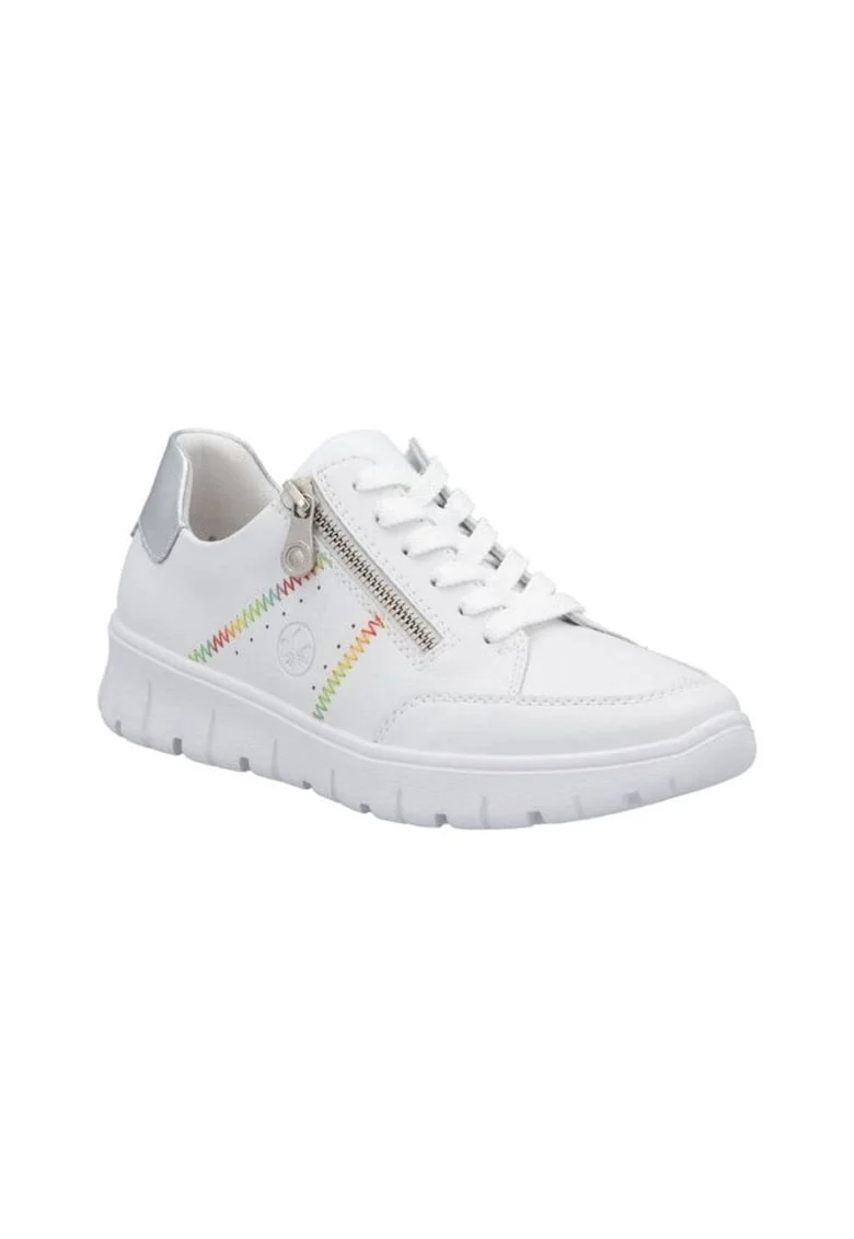 Pantofi dama N131380,  Piele naturala, Alb