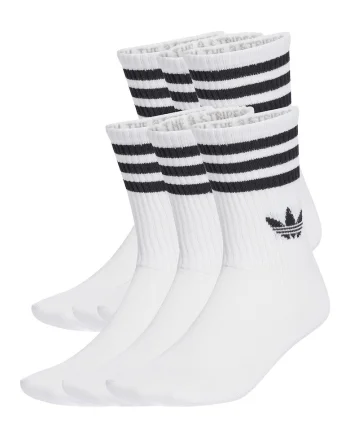 Set de sosete unisex cu logo - 6 perechi, Alb/Negru