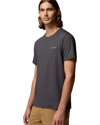 Tricou cu imprimeu grafic pe partea din spate Parsons Point™, Alb murdar/Gri antracit